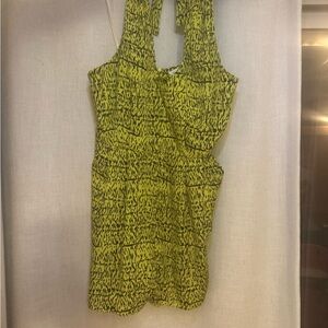 Size 8 romper-super fun, back out nice cleavage!